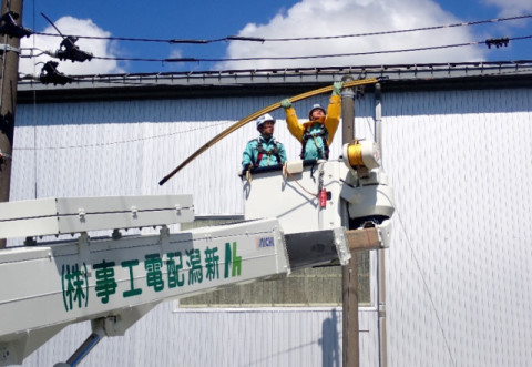 新潟配電工事　研修